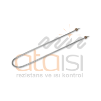 Bainmarie Rezistansı U Tipi U:60 cm B:10 cm 2000 W 220 V Q:8,5 mm